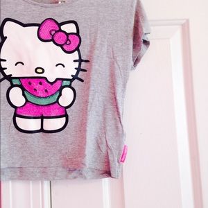 Hello Kitty Crop Top